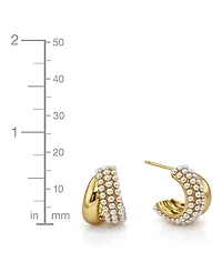 And Now This Post C Hoop Earring