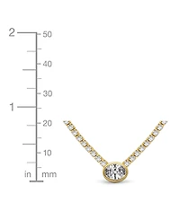 And Now This Cubic Zirconia Tennis Necklace