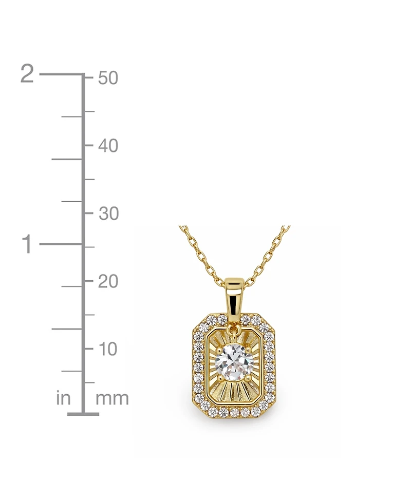 And Now This Cubic Zirconia Necklace