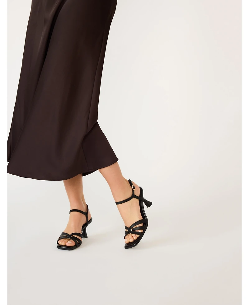 Anne Klein Women's Jazlyn Square Toe Dress Sandals
