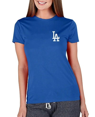 Concepts Sport Women's Royal Los Angeles Dodgers Marathon Knit Top