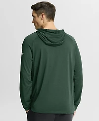 Fanatics Men's Green Minnesota Wild Authentic Pro Rink Raglan Hoodie