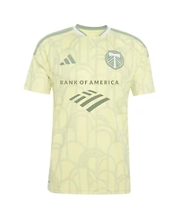 Adidas Men's Finn Surman Yellow Portland Timbers 2026 Civic Stadium Kit Replica Jersey