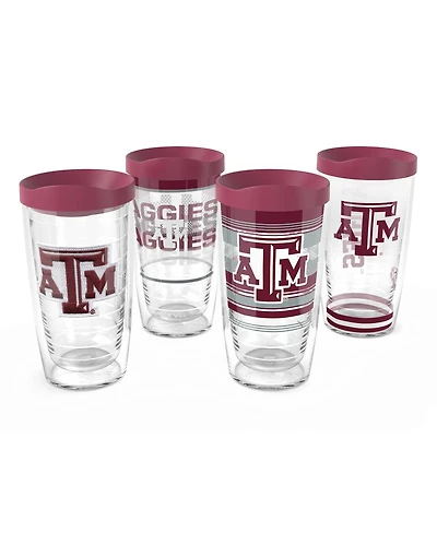 Tervis Texas A&M Aggies 4-Pack 16oz. Classic Tumbler Set