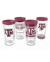 Tervis Texas A&M Aggies 4-Pack 16oz. Classic Tumbler Set