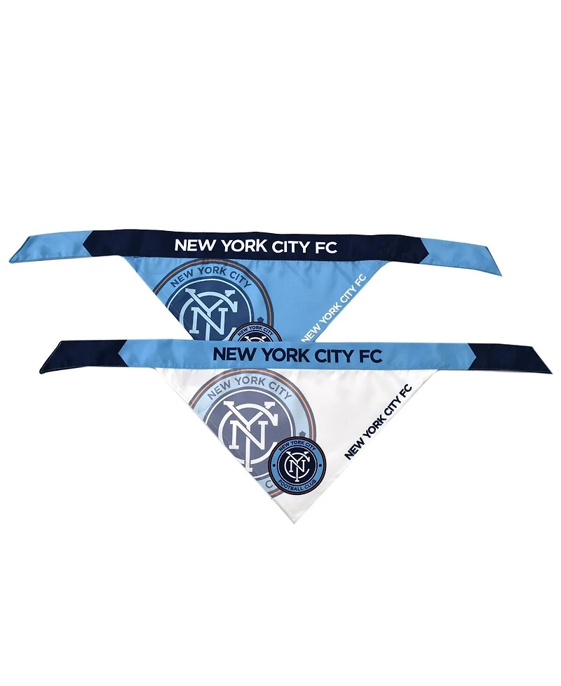 Little Earth New York City Fc Two-Pack Pet Bandana Set