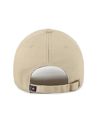 '47 Brand Men's Khaki Philadelphia Flyers Gritty Alternate Logo Clean Up Adjustable Hat