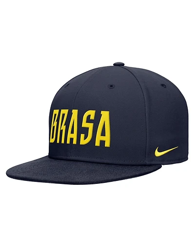 Nike Men's Navy Brazil National Team 2025 Pro Snapback Hat