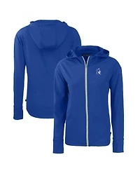 Cutter & Buck Women's Royal Duke Blue Devils Daybreak Eco Full-Zip Hoodie