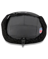 New Era Men's Charcoal Cincinnati Bengals 2025 Sideline Cold Weather Runner Dog Ear Adjustable Hat