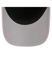 New Era Men's Black Inter Miami Cf Jersey Hook 9FORTY Adjustable Hat