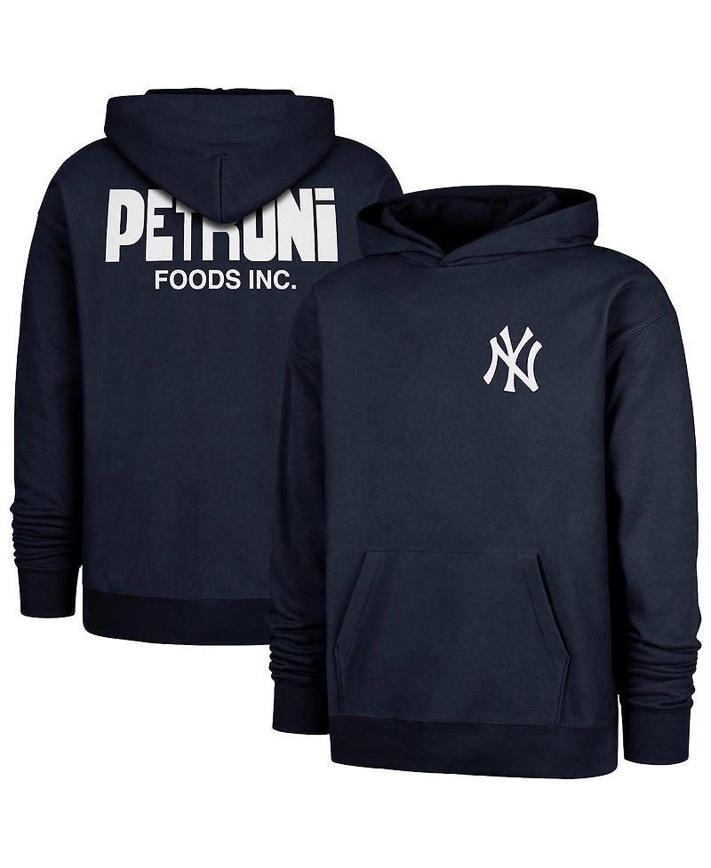 '47 Brand Men's Navy New York Yankees Petroni Backer Foundation Hoodie
