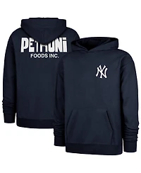 '47 Brand Men's Navy New York Yankees Petroni Backer Foundation Hoodie