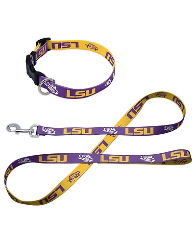 Wincraft Lsu Tigers Pet Leash and Collar Set