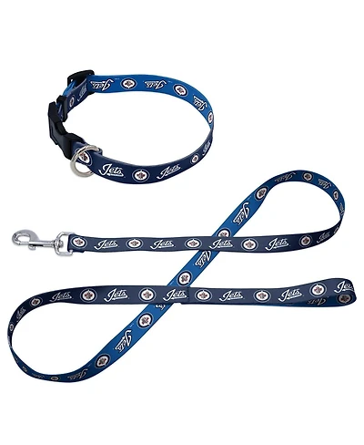 Wincraft Winnipeg Jets Pet Leash and Collar Set