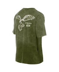 New Era Men's Olive Washington Nationals 2026 Armed Forces Day T-Shirt