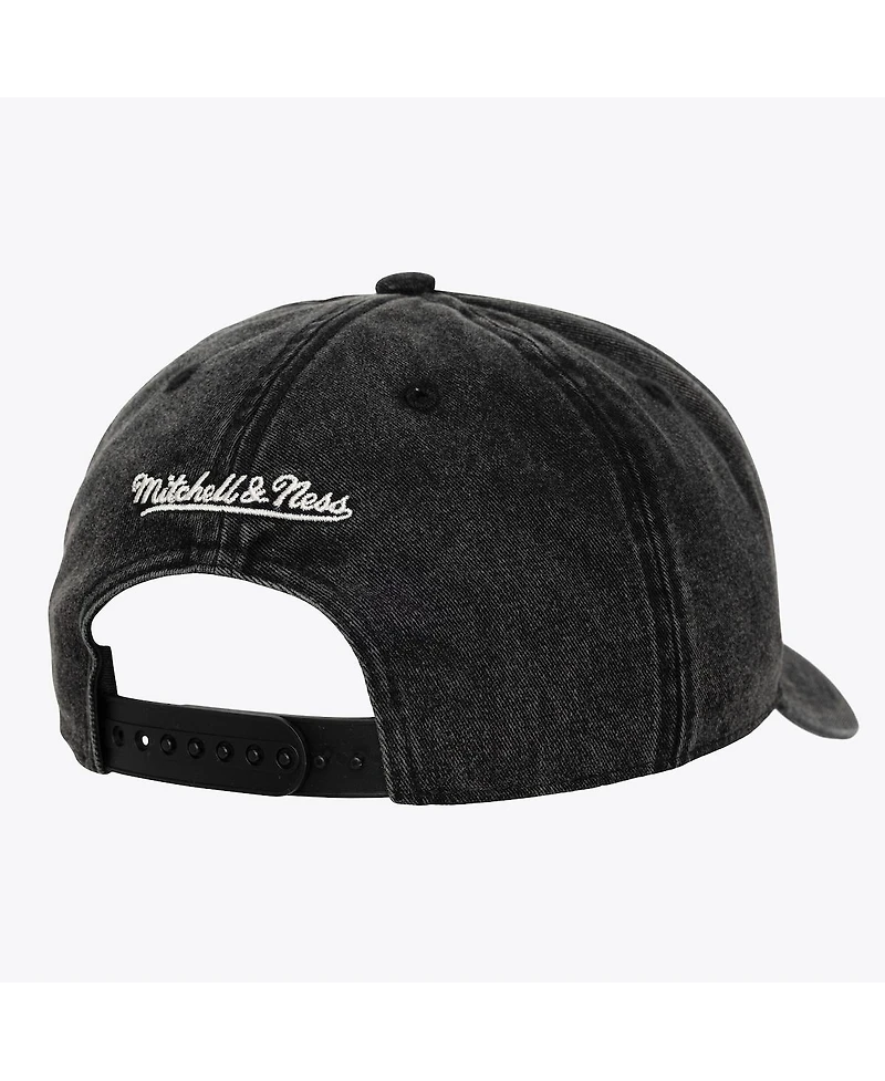 Mitchell & Ness Men's and Women's Cream/Black Cincinnati Reds Snow Block Pro Crown Snapback Hat