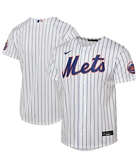 Nike Big Boys and Girls White New York Mets Home Stadium Jersey