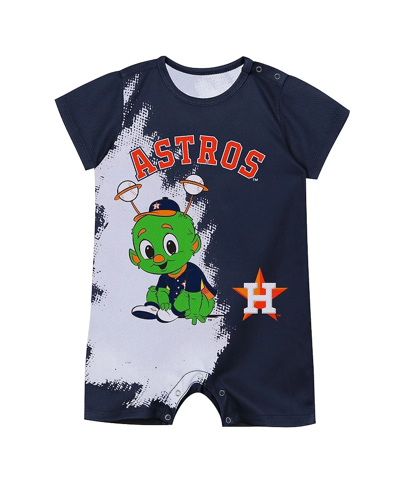 Outerstuff Baby Boys and Girls Navy Houston Astros Mascot Bodysuit