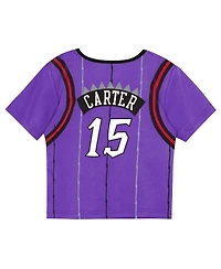 Mitchell & Ness Preschool 2-Pack Vince Carter Purple Toronto Raptors Play by Place T-Shirt and Shorts Set