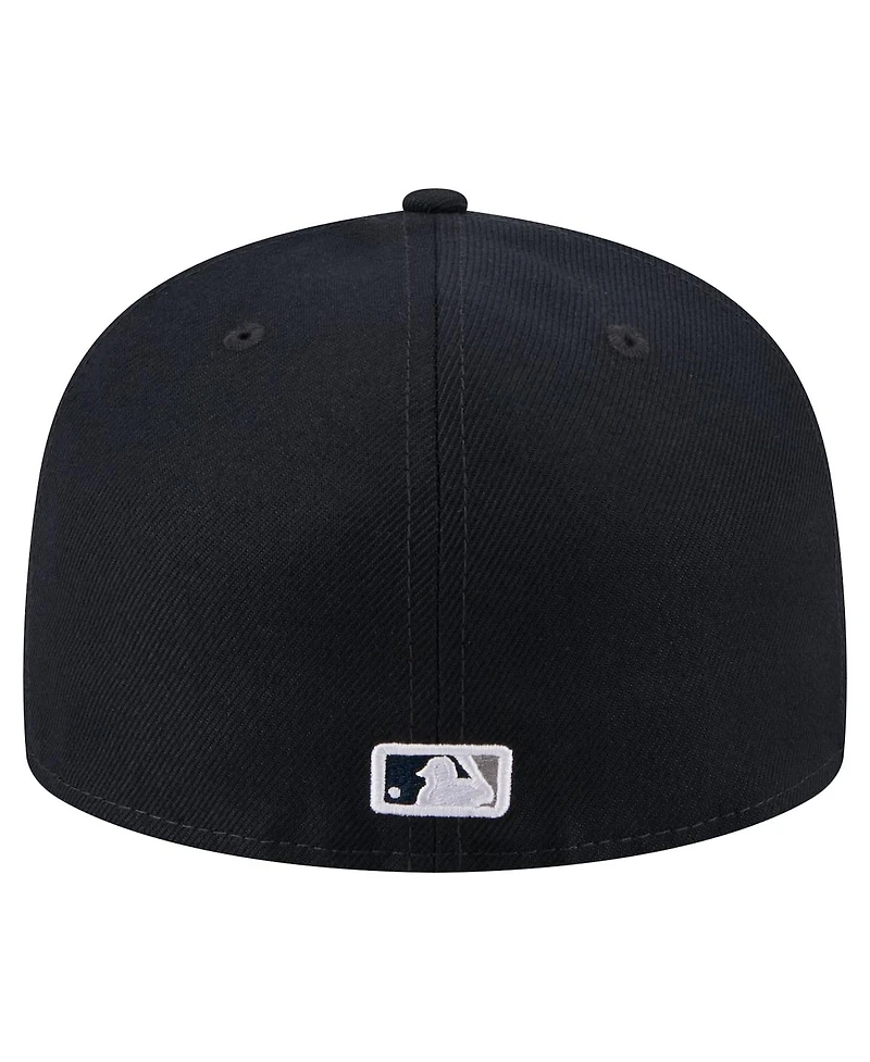 New Era Men's Navy York Yankees Run Mascot 59FIFTY Fitted Hat