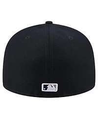New Era Men's Navy York Yankees Run Mascot 59FIFTY Fitted Hat