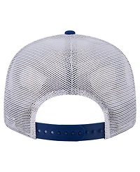 New Era Men's Royal Denver Broncos Core Team 9FIFTY Trucker Snapback Hat