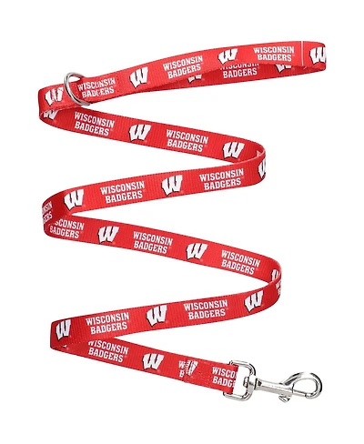 Sparo Wisconsin Badgers Double Print Pet Leash