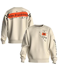 Fanatics Women's Beige San Francisco Giants Graffiti Fleece Sweatshirt