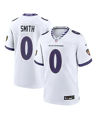 Nike Men's Roquan Smith White Baltimore Ravens Game Jersey