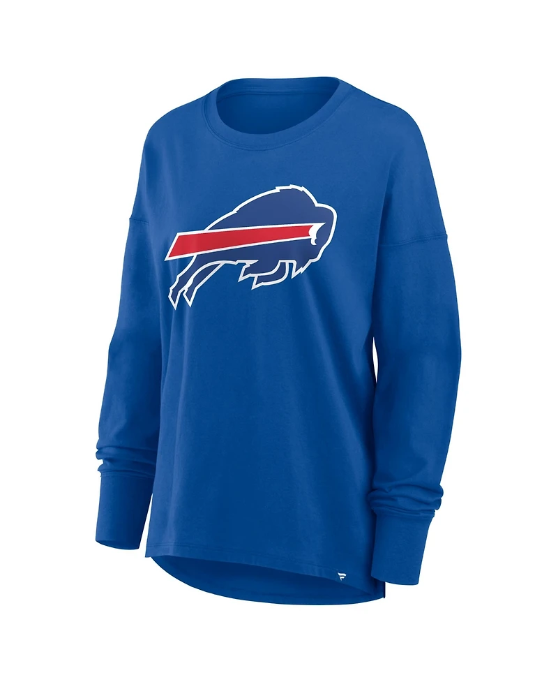 Fanatics Women's Royal Buffalo Bills Essential Long Sleeve T-Shirt