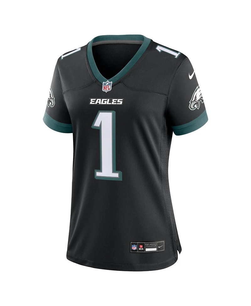 Nike Women's Jalen Hurts Black Philadelphia Eagles Alternate Game Jersey