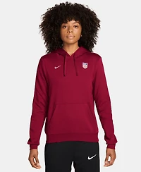 Nike Women's Red Usmnt Club Fleece Hoodie