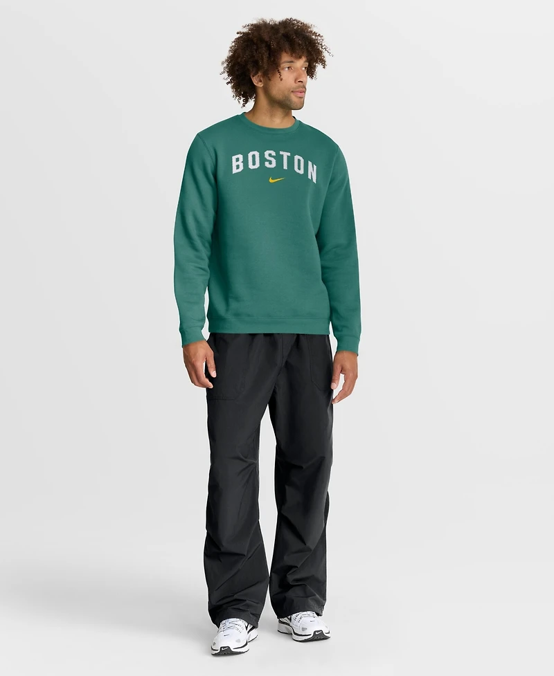 Nike Men's Green Boston Red Sox City Connect Club Sweatshirt