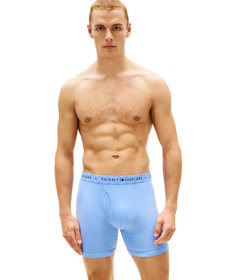 Tommy Hilfiger Men's Cotton Classics Boxer Briefs, 3-Pack