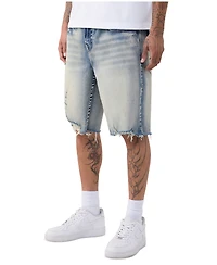 True Religion Men's Frayed Hem Relaxed-Fit Shorts