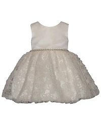 Bonnie Baby Girls' 3D Embroidery Party Dress