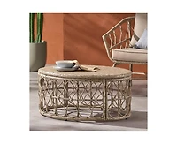 sumyeg Bruce Coffee Table Outdoor Accent Table