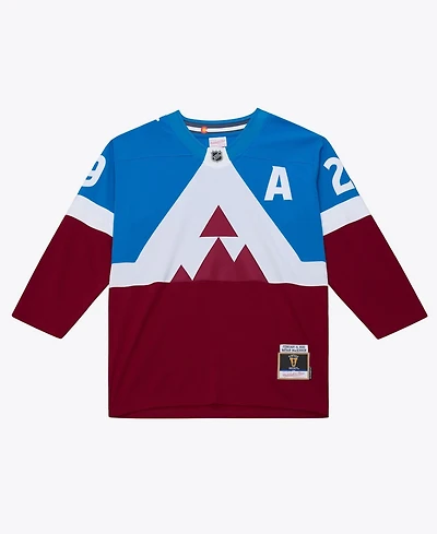 Mitchell & Ness Men's Nathan MacKinnon Blue Colorado Avalanche 2020 Power Play Jersey