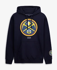 Mitchell & Ness Men's Navy Denver Nuggets Fleece Hoodie