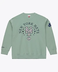 Mitchell & Ness Men's Green New York Mets Yacht Rock Fleece Sweatshirt