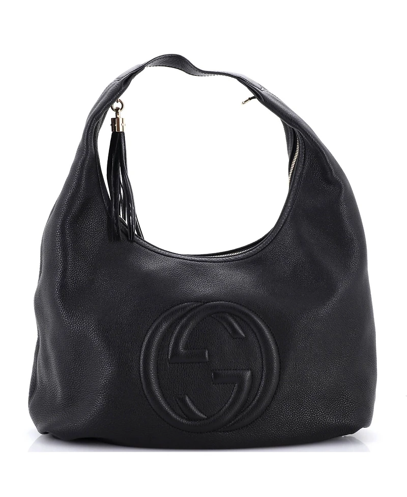 Pre-Owned Gucci Large Soho Hobo Leather