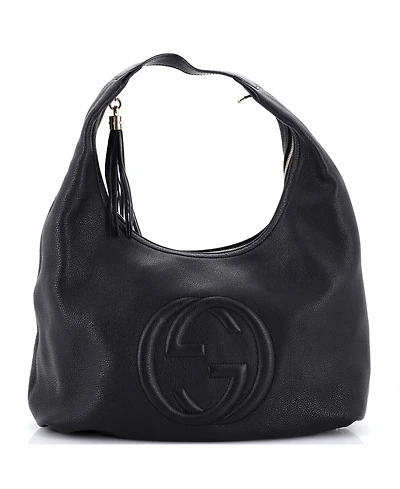 Pre-Owned Gucci Large Soho Hobo Leather