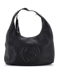 Pre-Owned Gucci Large Soho Hobo Leather