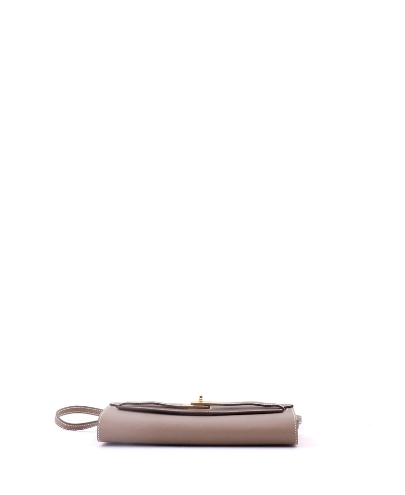 Pre-Owned HERMES Kelly To Go Wallet Evercolor