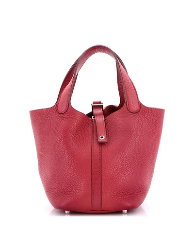 Pre-Owned HERMES Pm Picotin Bag Clemence
