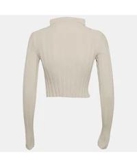 Pre-Owned Jacquemus Women's Rib Knit Le Cardigan Bando