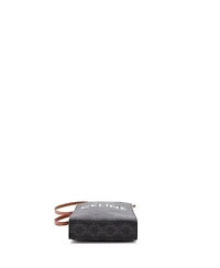 Pre-Owned Celine Mini Vertical Cabas Tote Triomphe Coated Canvas