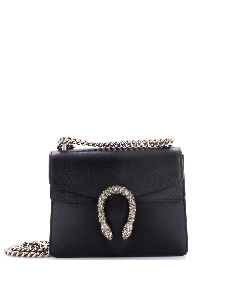 Pre-Owned Gucci Mini Dionysus Bag Leather