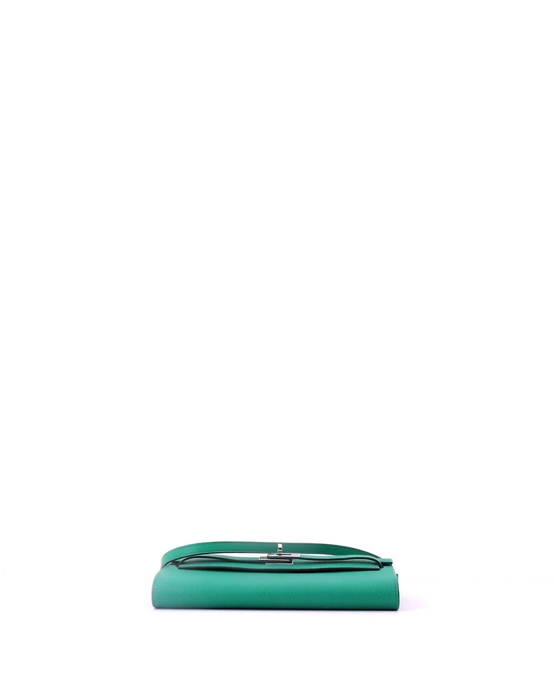 Pre-Owned HERMES Kelly To Go Wallet Epsom